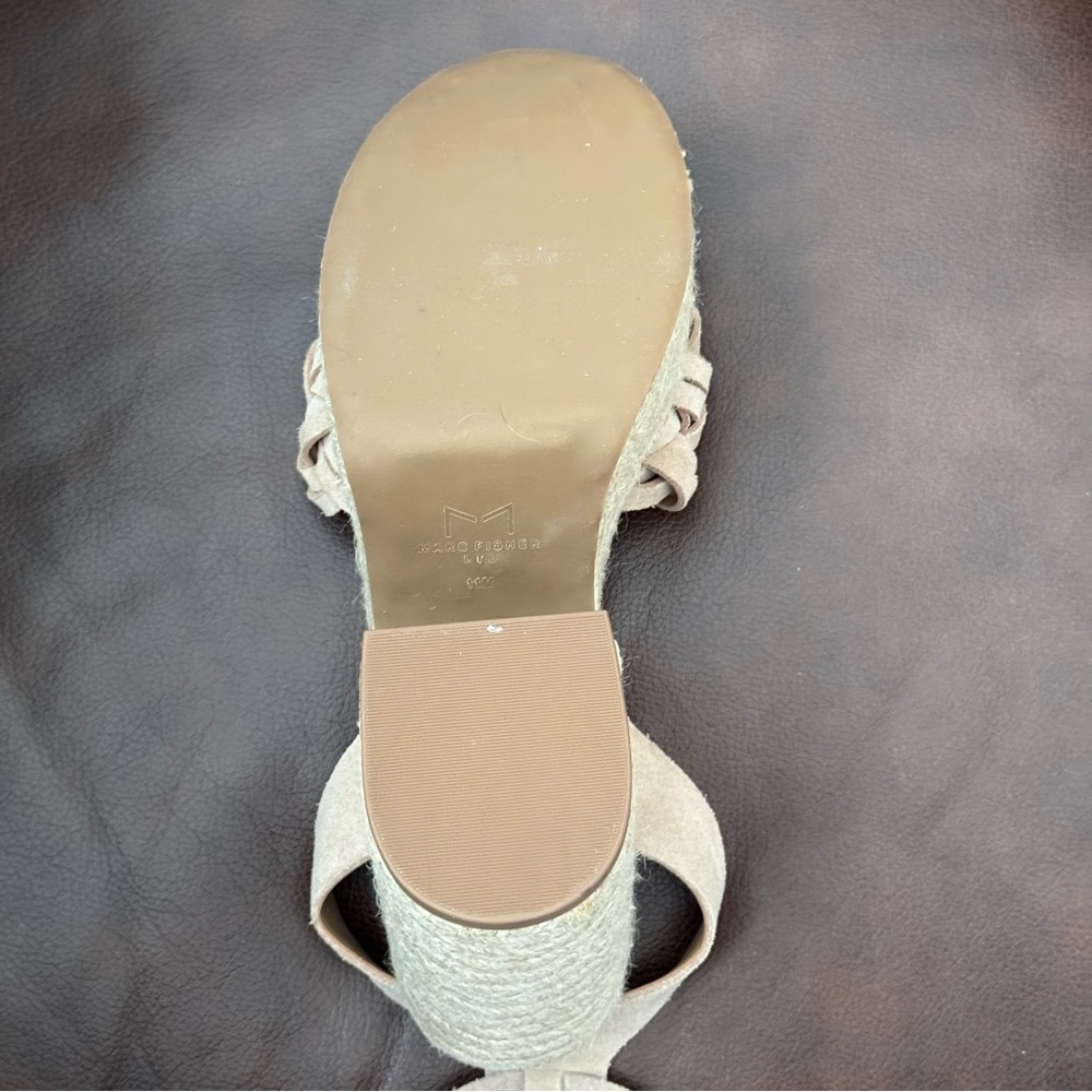 Marc Fisher NEW Odilia Espadrille Platform Sandal Size 11 - Picture 9 of 11